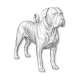999 Pure Silver - Cane Corso Dog Charm