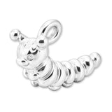940 Argentium Silver - Garden Caterpillar Charm