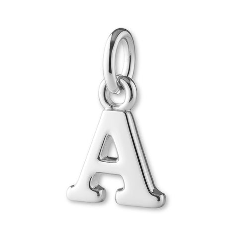 925 Sterling Silver - Petite Letter Charm