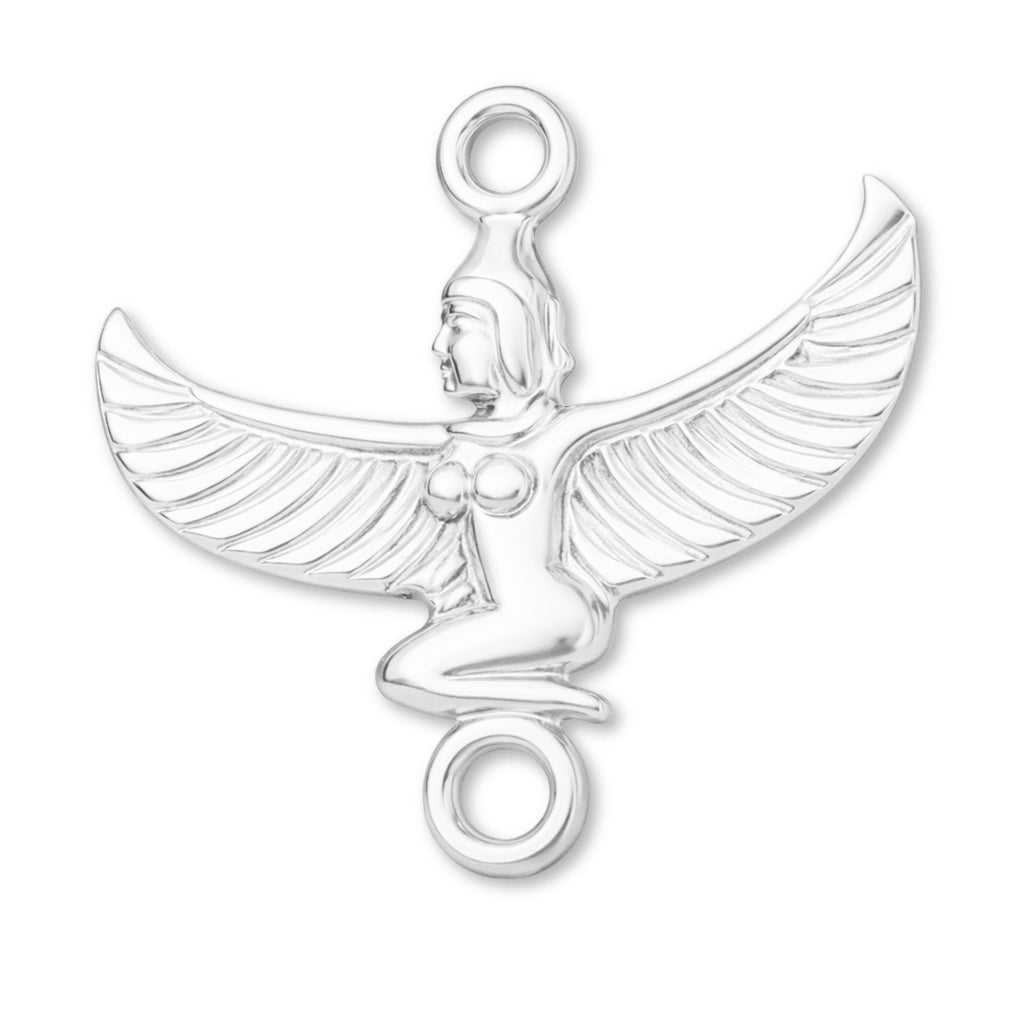 940 Argentium Silver - Egyptian Isis Charm