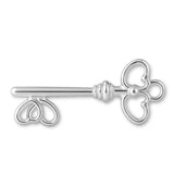 925 Sterling Silver - Lovers Key Charm