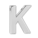 925 Sterling Silver - Block Letter Charm