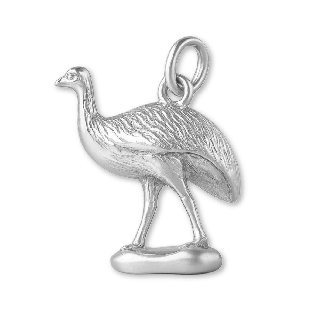 940 Argentium Silver - Rothschild Emu Charm