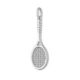 999 Pure Silver - Wimbledon Tennis Racket Charm