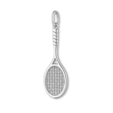 999 Pure Silver - Wimbledon Tennis Racket Charm