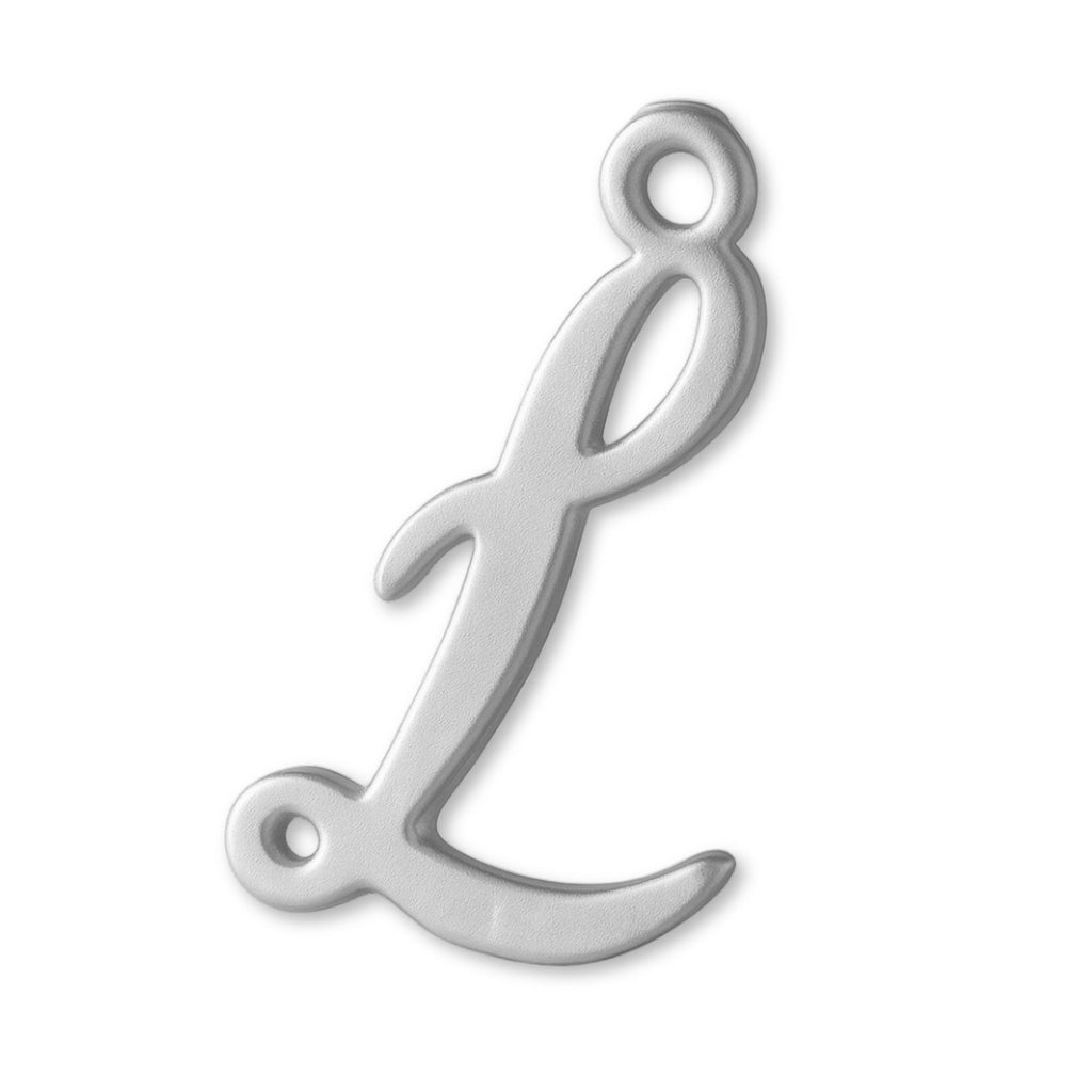 925 Sterling Silver - Cursive Letter Charm