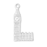 999 Pure Silver - Big Ben Tower Charm
