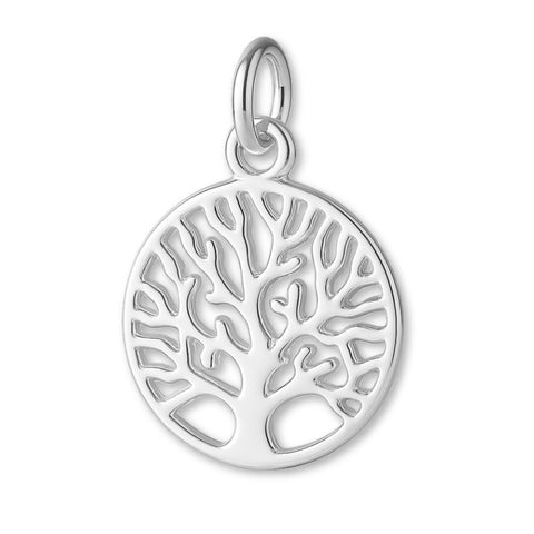 940 Argentium Silver - Openwork Tree of Life Charm