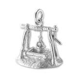 940 Argentium Silver - Mining Pit Charm