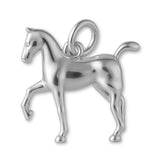 999 Pure Silver - Prancing Horse Charm