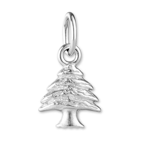 999 Pure Silver - Mini Christmas Tree Charm