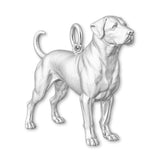 999 Pure Silver - Rottweiler Dog Charm