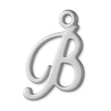 925 Sterling Silver - Cursive Letter Charm