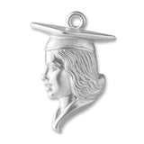 925 Sterling Silver - College Graduate Charm