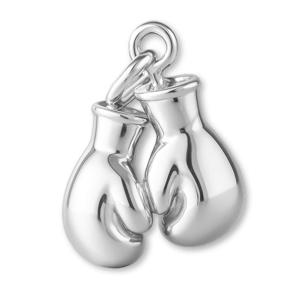 925 Sterling Silver - Boxing Gloves Charm