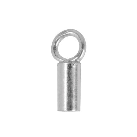 925 Sterling Silver - Tube End Cap