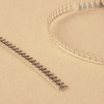 925 Sterling Silver - Pattern "B" - Gallery Wire