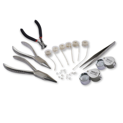 925 Sterling Silver - Permanent Jewellery Kit