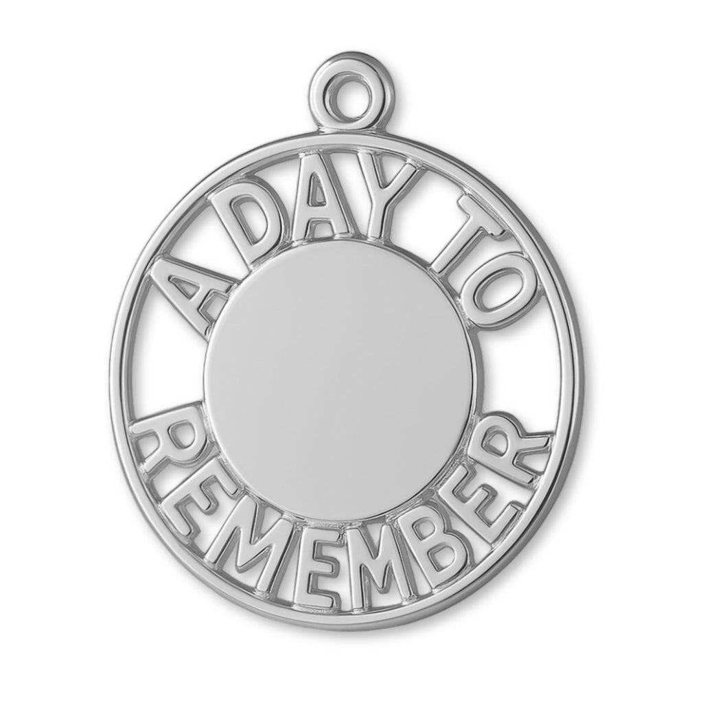 18ct White Gold - A Day to Remember Charm