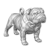 18ct White Gold - Bulldog Charm