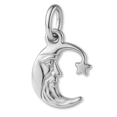 18ct White Gold - Lunar Elder Charm