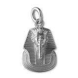 18ct White Gold - Tutankhamun Pharaoh Head Charm
