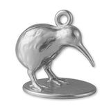 18ct White Gold - NZ Kiwi Bird Charm
