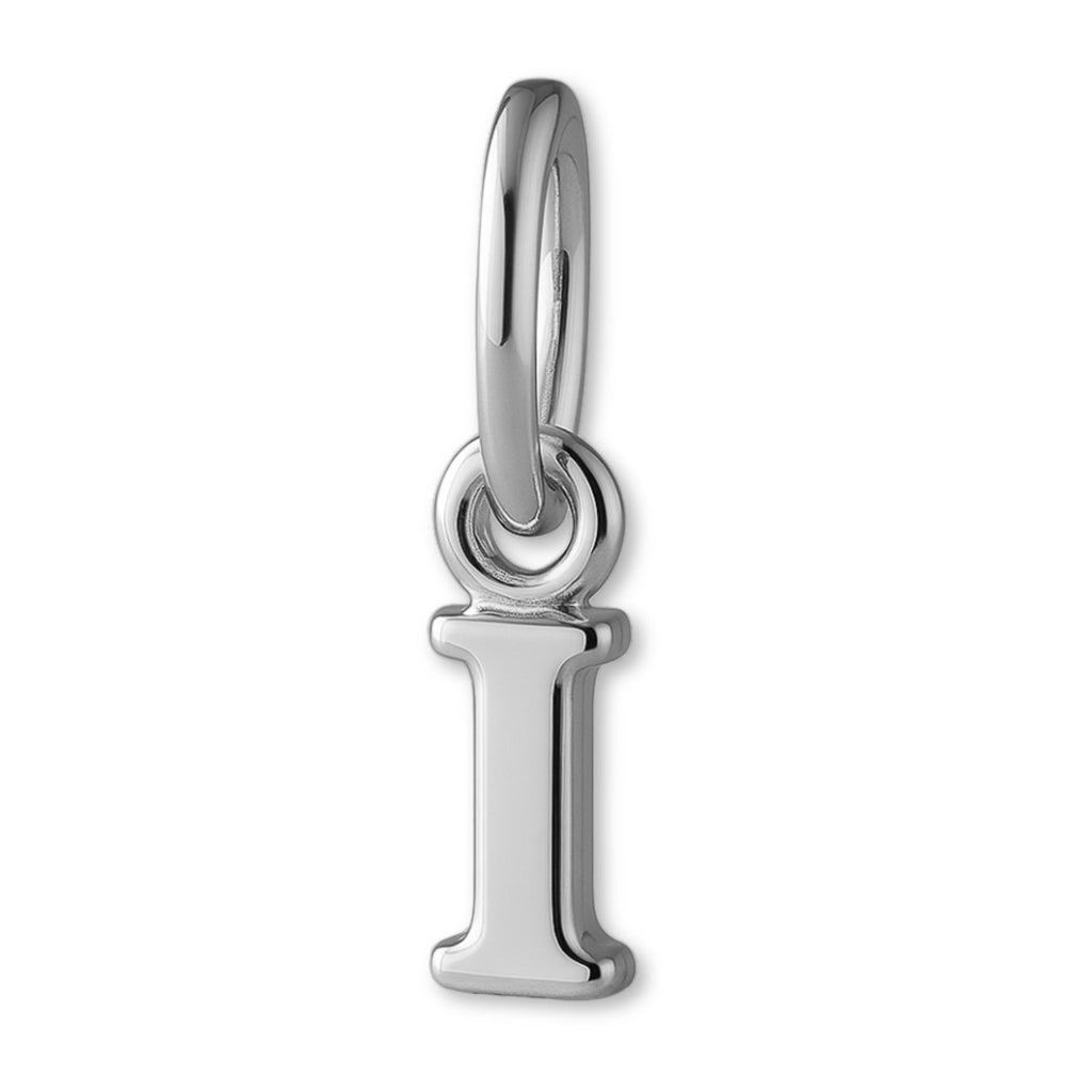 9ct White Gold - Petite Letter Charm