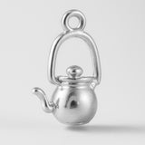18ct White Gold - Kettle Teapot Charm