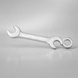 18ct White Gold - Open End Wrench Charm