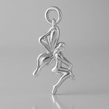18ct White Gold - Garden Fairy Charm