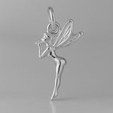 18ct White Gold - Whimsical Fairy Charm