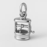 18ct White Gold - Wishing Well Charm