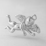 18ct White Gold - Baby Cherub Charm
