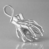 925 Sterling Silver - Double Hand Charm