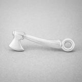 9ct White Gold - Camping Hatchet Charm