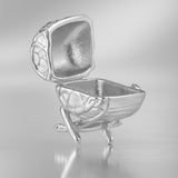 18ct White Gold - Rustic Winery Display Barrel Charm