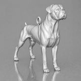 18ct White Gold - Boxer Dog Charm