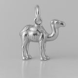 18ct White Gold - Desert Camel Charm