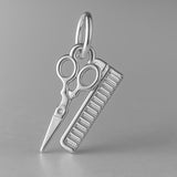 18ct White Gold - Barber Trinkets Charm