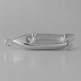 18ct White Gold - Speed Boat Charm