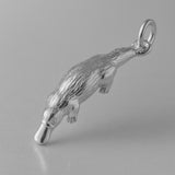 18ct White Gold - Australian Platypus Charm