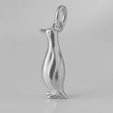 18ct White Gold - Emperor Penguin Charm