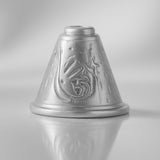 9ct White Gold - Ornate Thimble Charm
