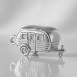 18ct White Gold - Vintage Camper Caravan Charm