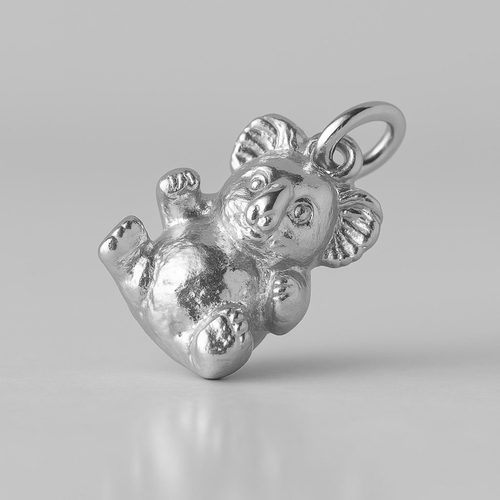 18ct White Gold - Baby Koala Charm