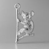 18ct White Gold - Drop Bear Koala Charm