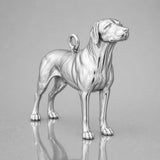 18ct White Gold - Rhodesian Ridgeback Dog Charm
