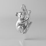 9ct White Gold - Classic Koala Charm