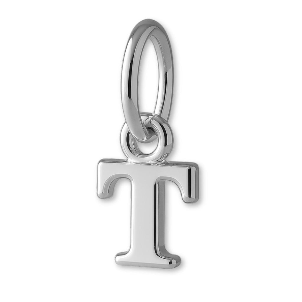 9ct White Gold - Petite Letter Charm